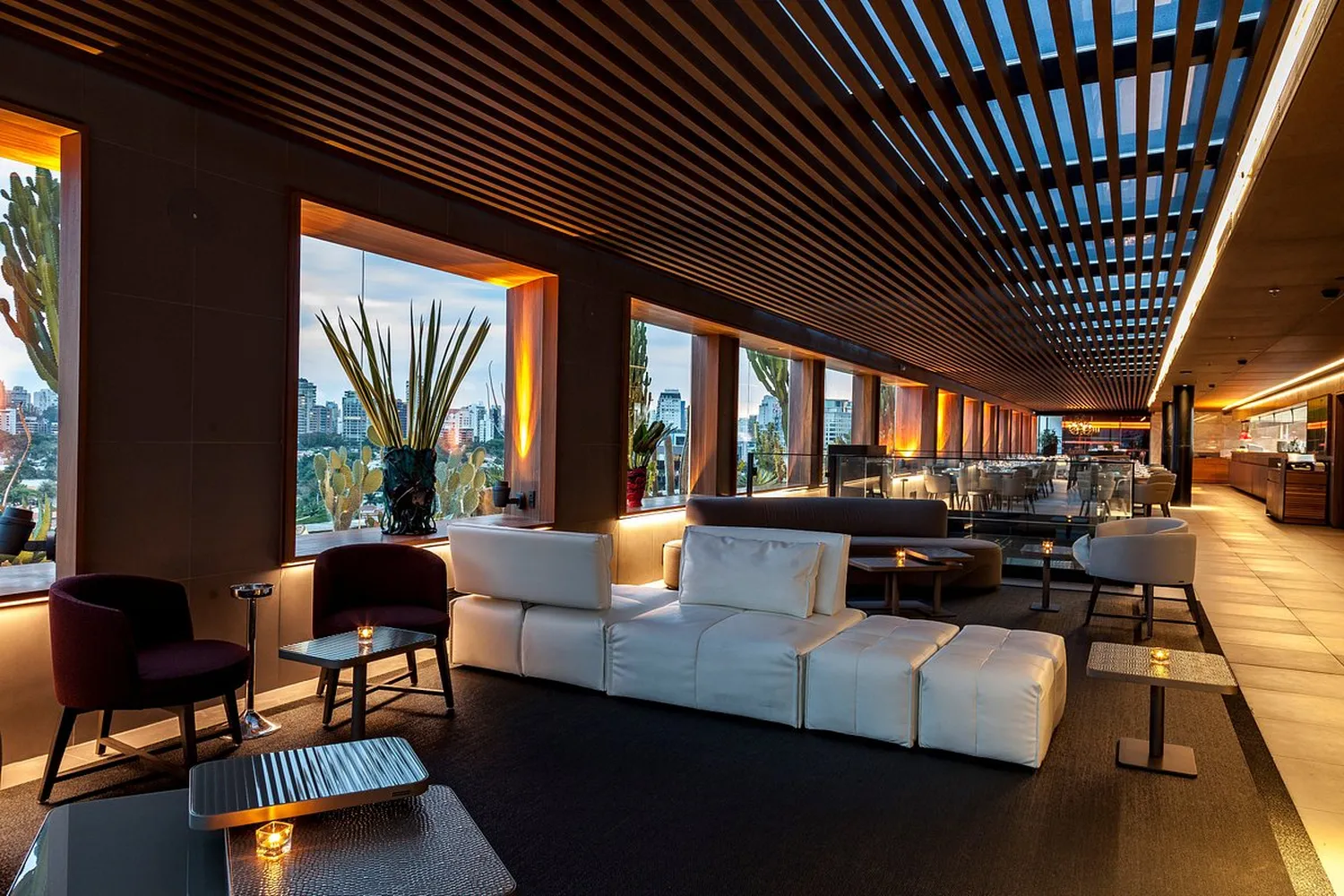 Vista noturna do Skye